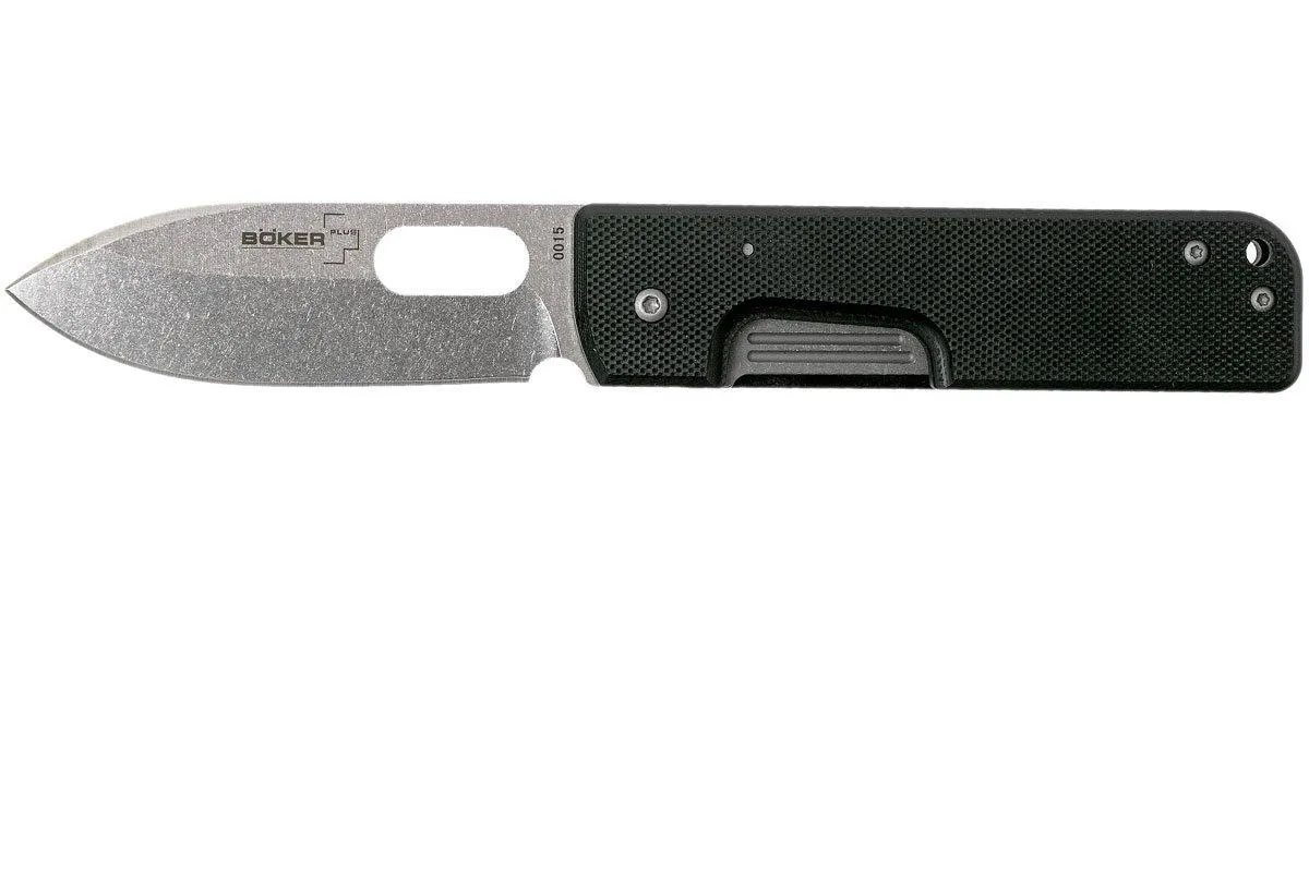 Böker Plus Lancer Black 01BO068 pocket knife, Serge Panchenko design