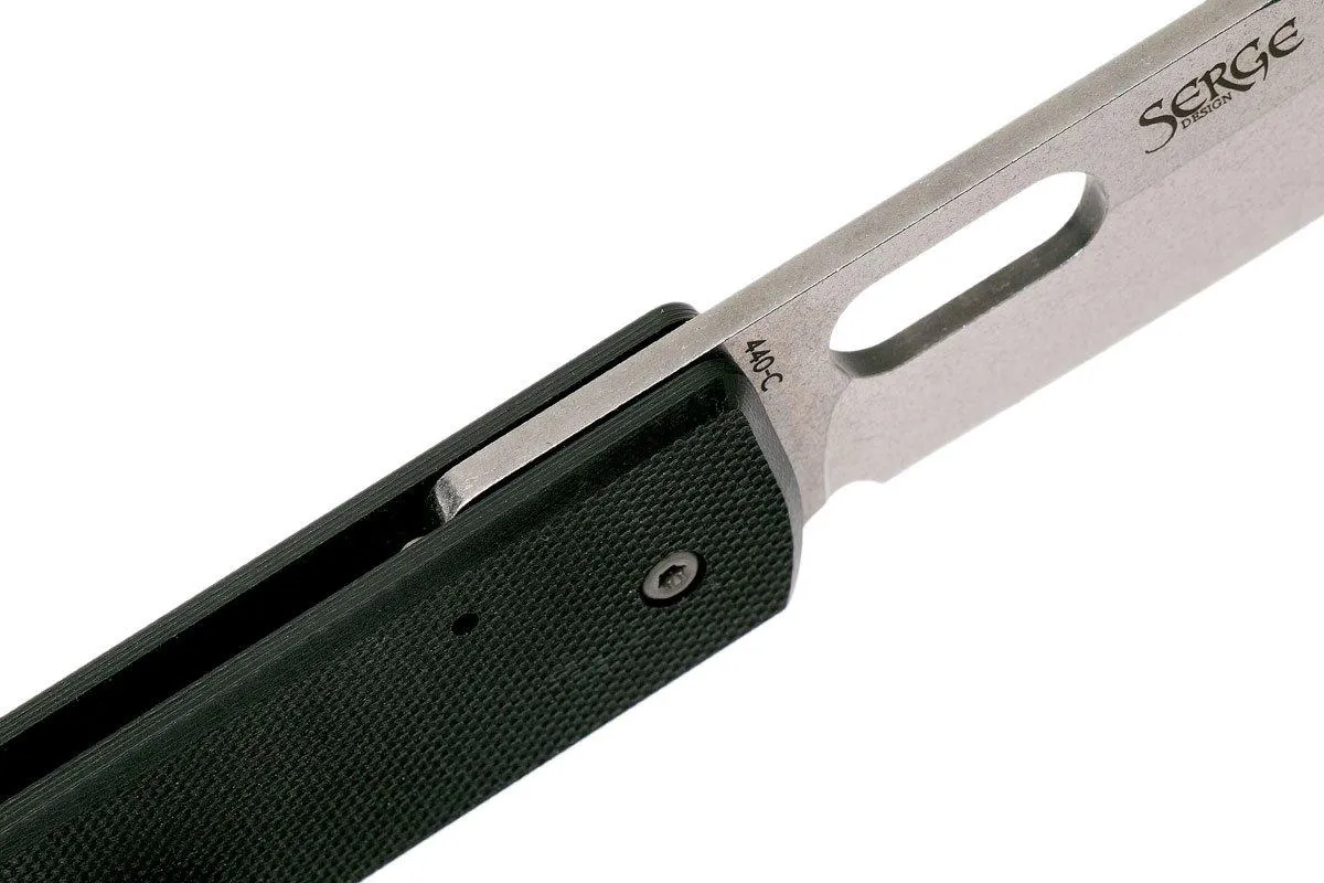Böker Plus Lancer Black 01BO068 pocket knife, Serge Panchenko design