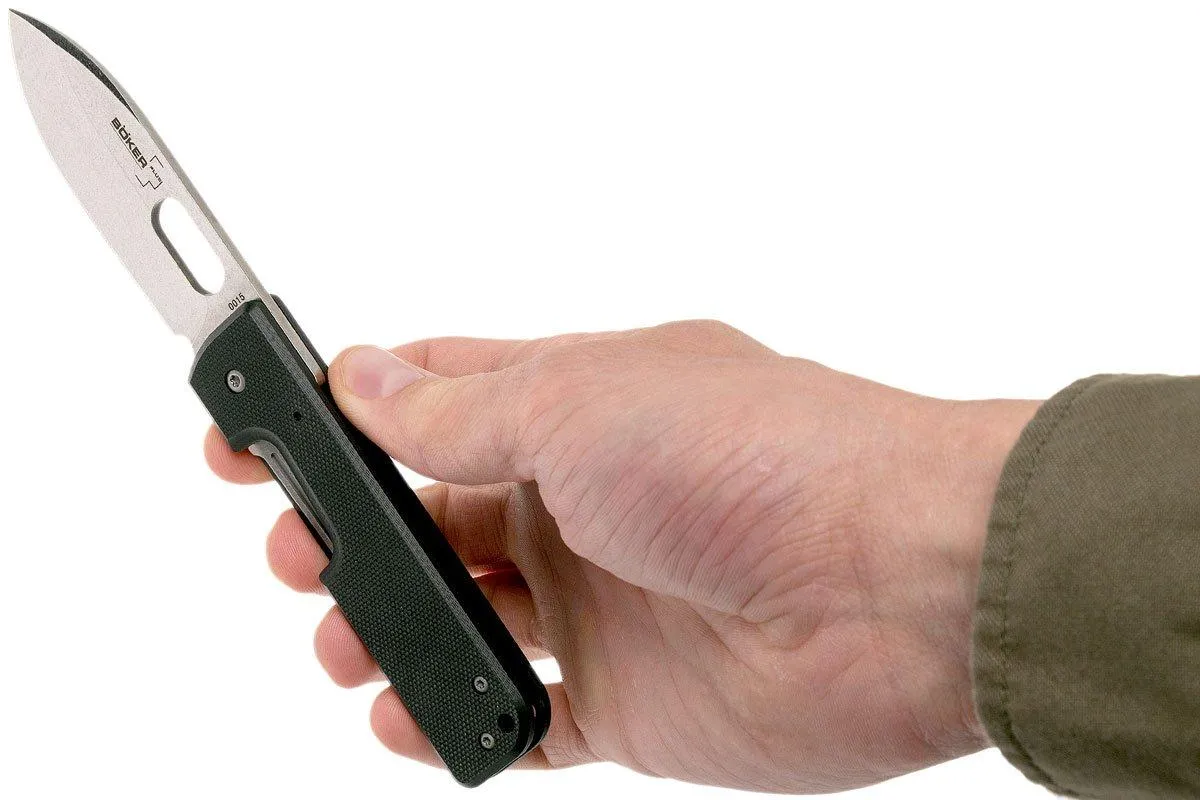 Böker Plus Lancer Black 01BO068 pocket knife, Serge Panchenko design
